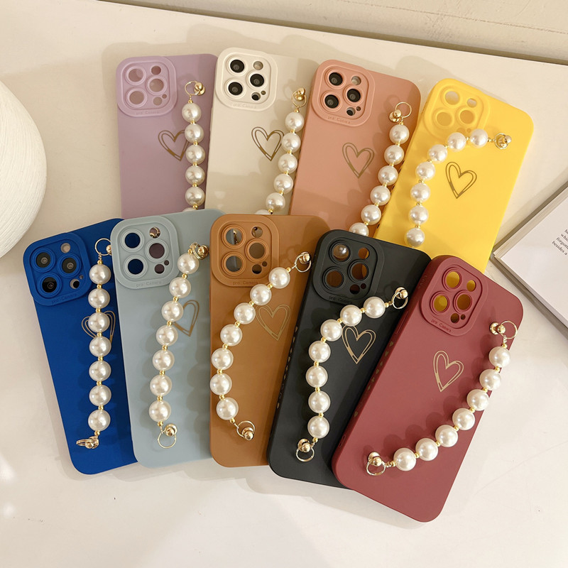 Uusi Apple iPhone14 Pearl -rannekorun suojakansi, kattava linssisuojaus, päivitetty matkapuhelinkotelo
