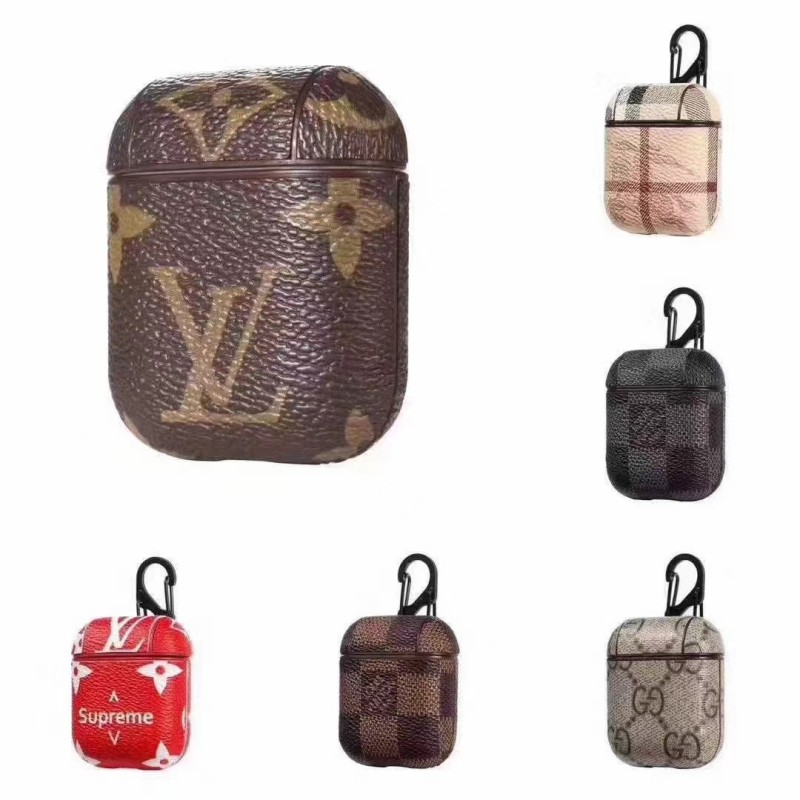 Uusien bestsellereiden suositellut tuotteet AirPods Pro 3. sukupolven 4. sukupolven Bluetooth Heads Protective Case kaikki yhdessä suojaavassanahkakotelossa 10 Color Spot tukkumyynti